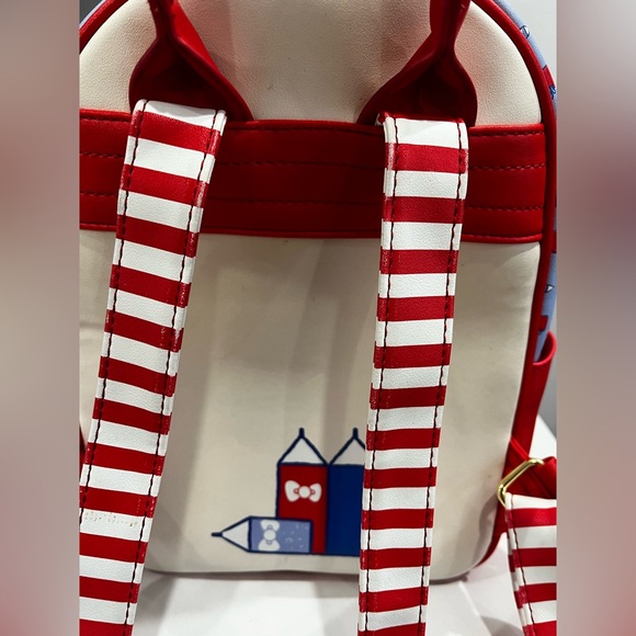 Hello Kitty Cream and Red Backpack - Picture 6 of 9